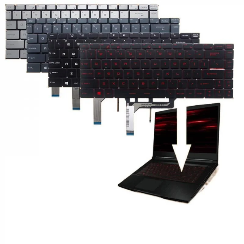 Sf+ For MSI GS65VR PS63 P65 GF63 PS42 Keyboard MS-16R1 26R1 16Q1 Q2 Q3