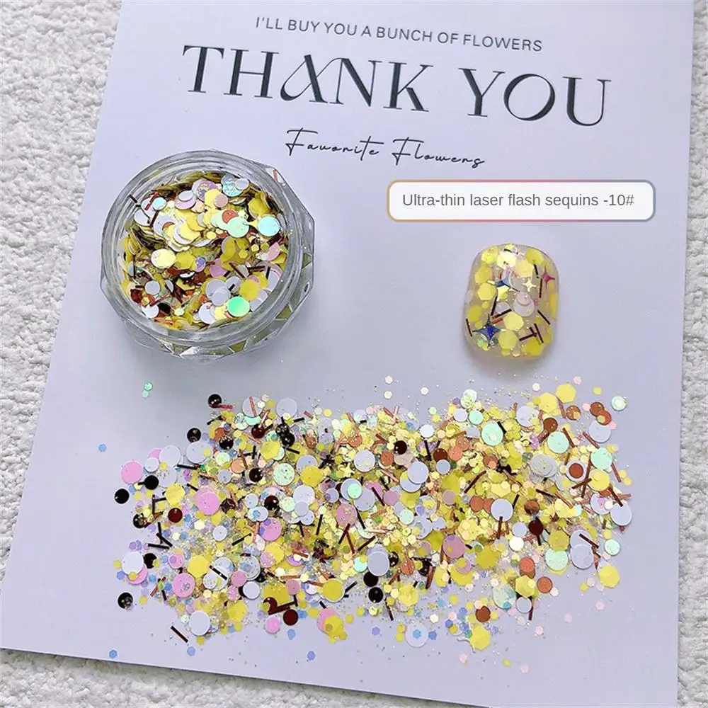 الليزر مسمار الملحقات بريق التدرج الترتر مانيكير جديد مانيكير الترتر الراين والزينة جولة الحب رقيقة جدا