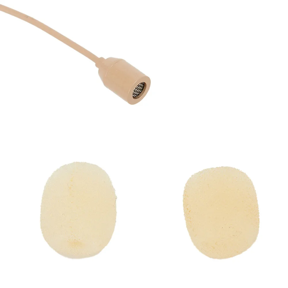 Lightweight Double Earhook Headset Mic Ideal for Stage and Lecture Use Features Omnidirectional Sound Capture Technology