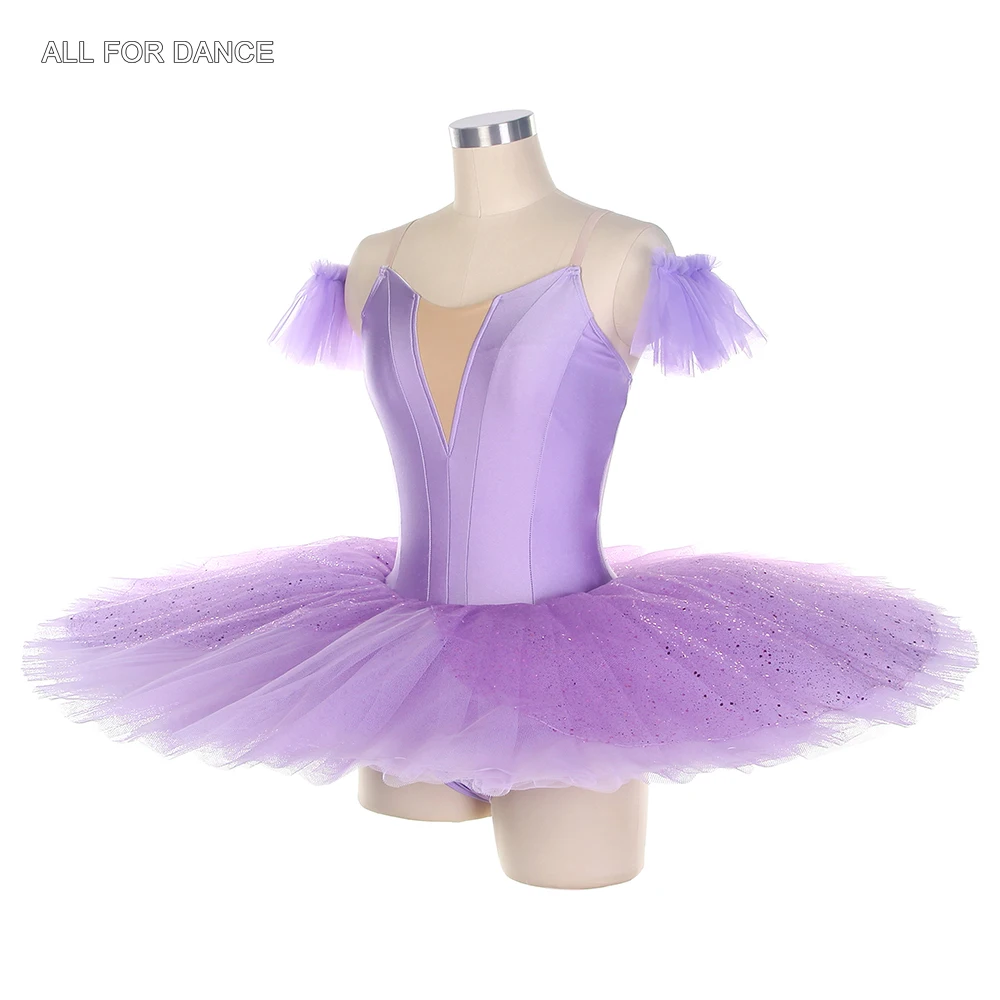 ชุดบัลเลต์สำหรับการแสดง รุ่น BLL481 Stiff Tulle Professional Pancake Tutu สำหรับนักเต้นหญิง ชุดแสดงละคร ชุดนักบัลเลต์