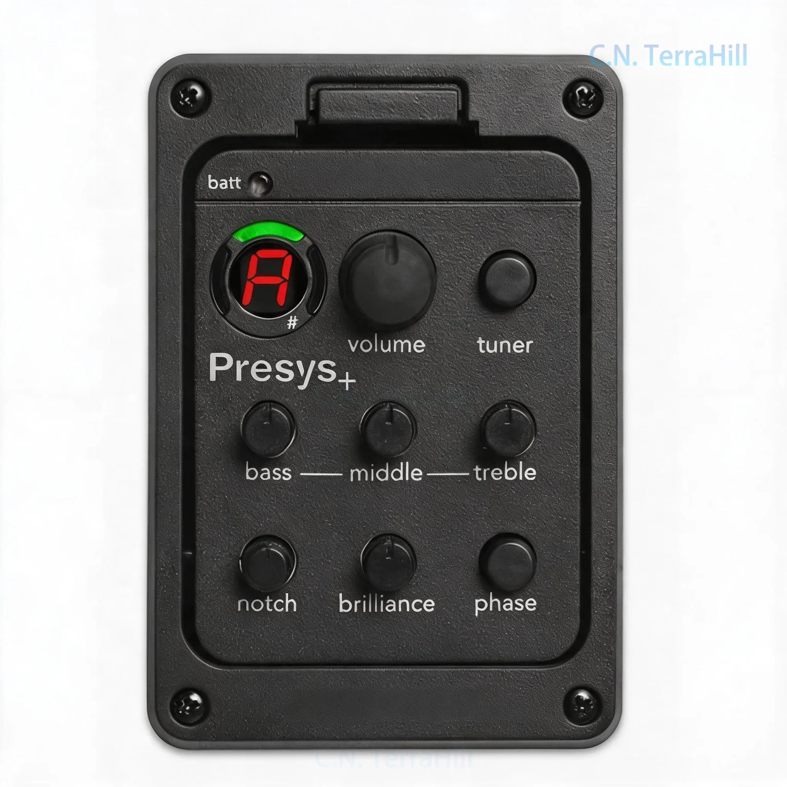 Acoustic Guitar Pickup EQ Preamp with LCD Tuner for Folk Guitar, 201 301, Guitar Accessories