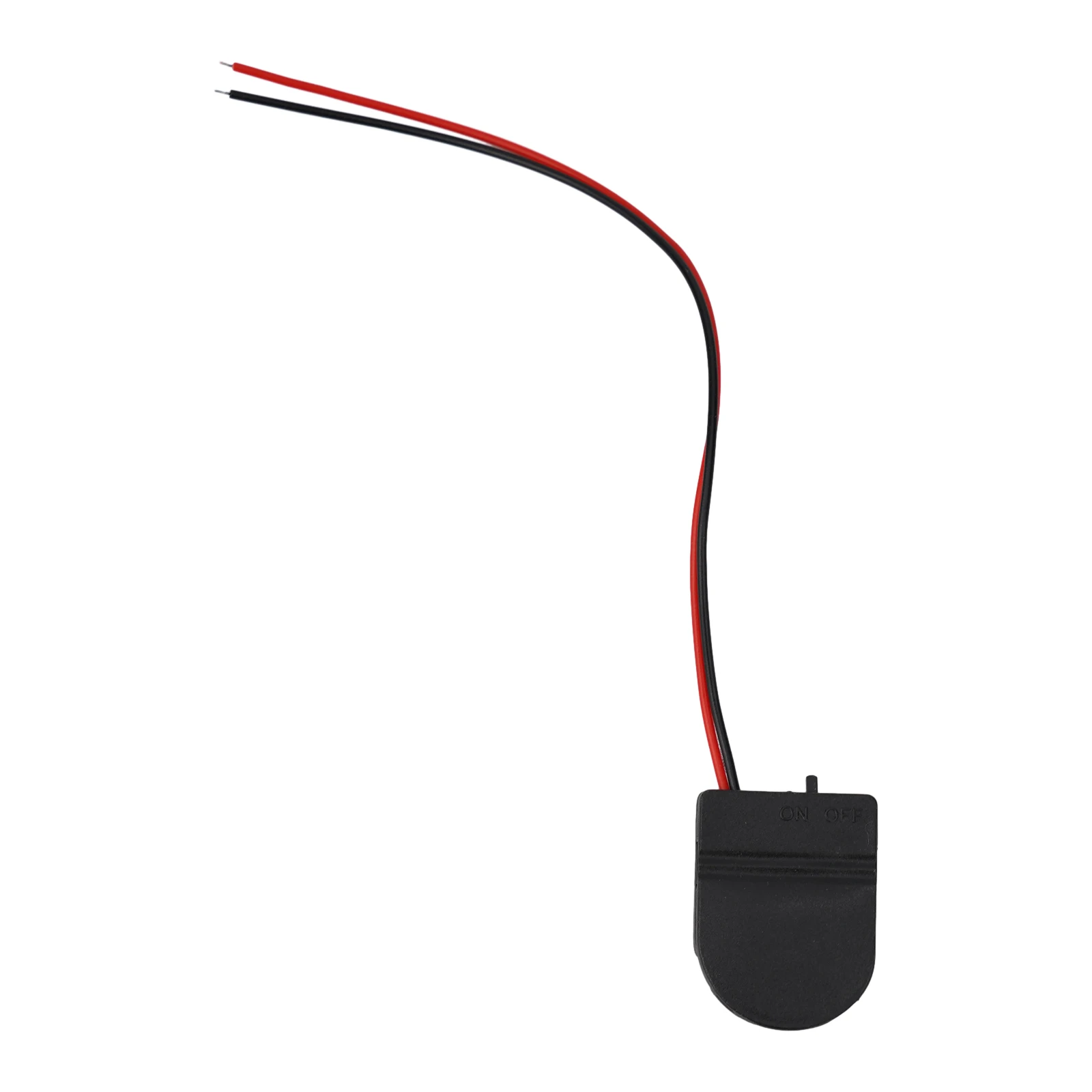 

Single Slot CR 2032 Button Coin Cell Battery Holder Case Cover With ON-OFF Switch Leads Wire 3V Battery Box