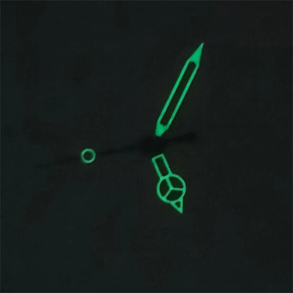 NH35 Hands, Green Luminous Pointers, for NH35 NH36 Movement, Watch Hands Replacement 3Pins Needles Watch Accessories
