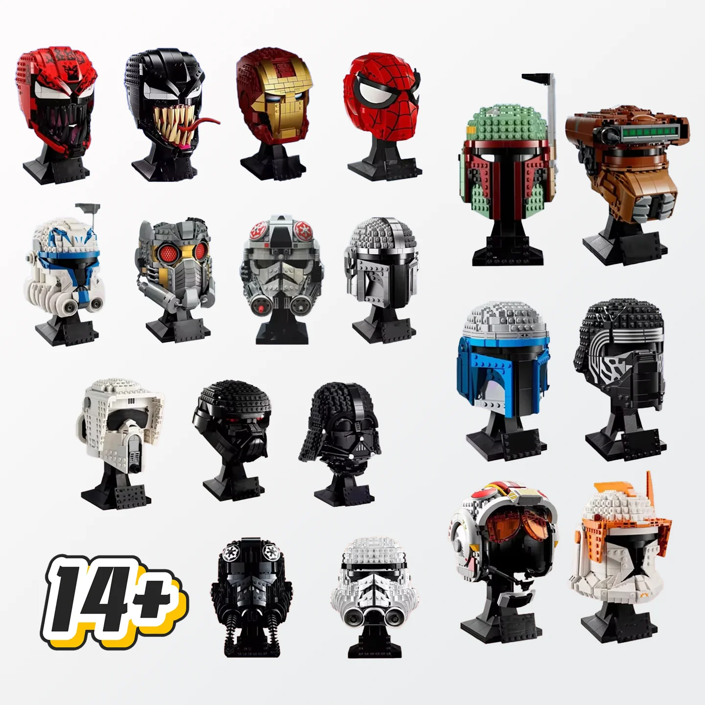 75304 75274 75276 Home Decor Christmas Gifts The Mandalorian Darth Vader Luke Skywalker TIE Fighter Pilot Building Blocks Bricks