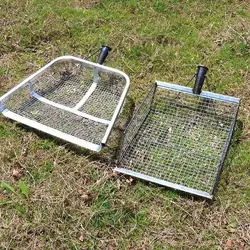 Sand Sifter Shovel Sturdy Stainless Steel Soil Sieve With Easy Grip Handle Ergonomic Harvest Strainer Collecting Tool for garden