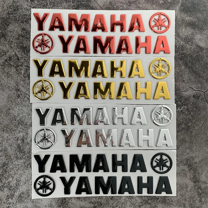 1set Suitable for Yamaha Three-dimensional Soft Rubber Fuel Tank Body Waterproof Sticker Decorative Decal Motorcycle Sticker