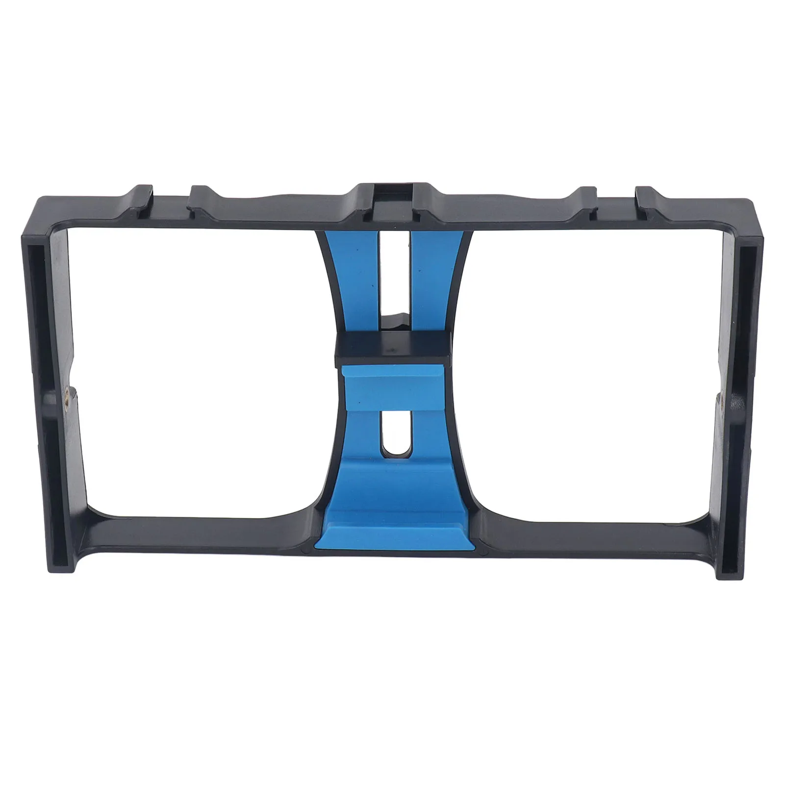 Smartphone Video Rig Comfortable Handheld Cold Shoe Stable Photo Width Adjustable Smartphone Video Cage 1.7‑4.3inch for Phone