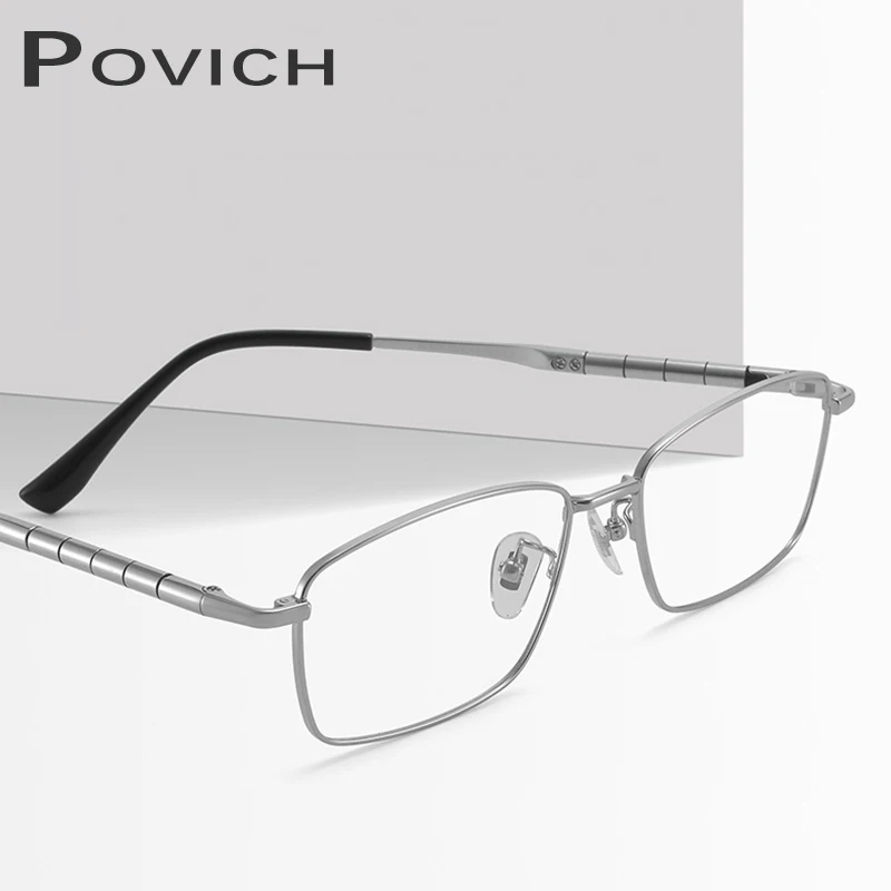 

Men's Optical Glasses Frame Myopia Hyperopia Progressive Prescription Eyewear Spring Design Anti Reflection Lenses Eyeglasses