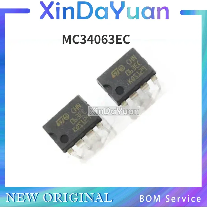 10 pcs MC34063EC DIP-8 063EC Dc Voltage Regulator