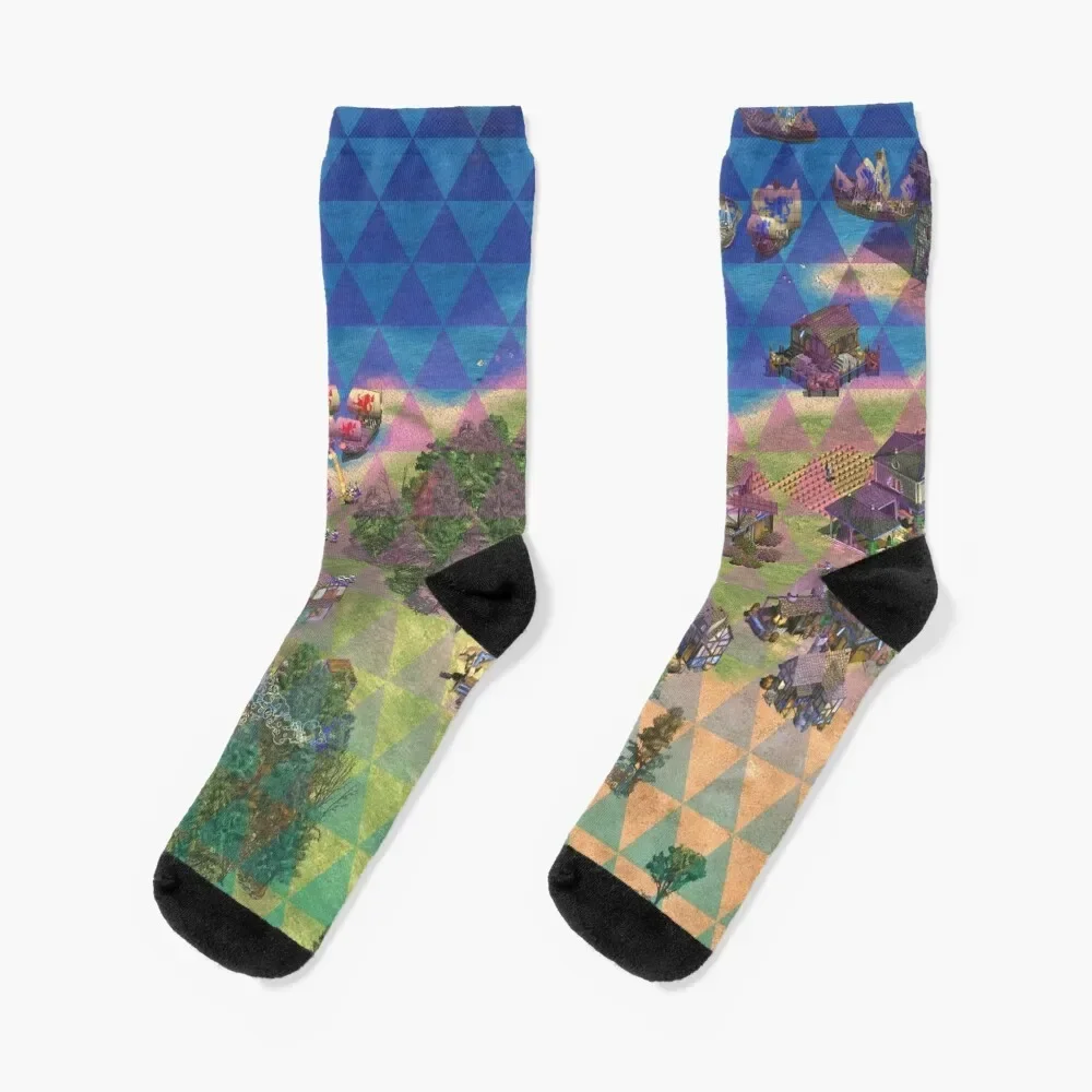 

Age of Empires Socks Antiskid soccer bright garter Women Socks Men's