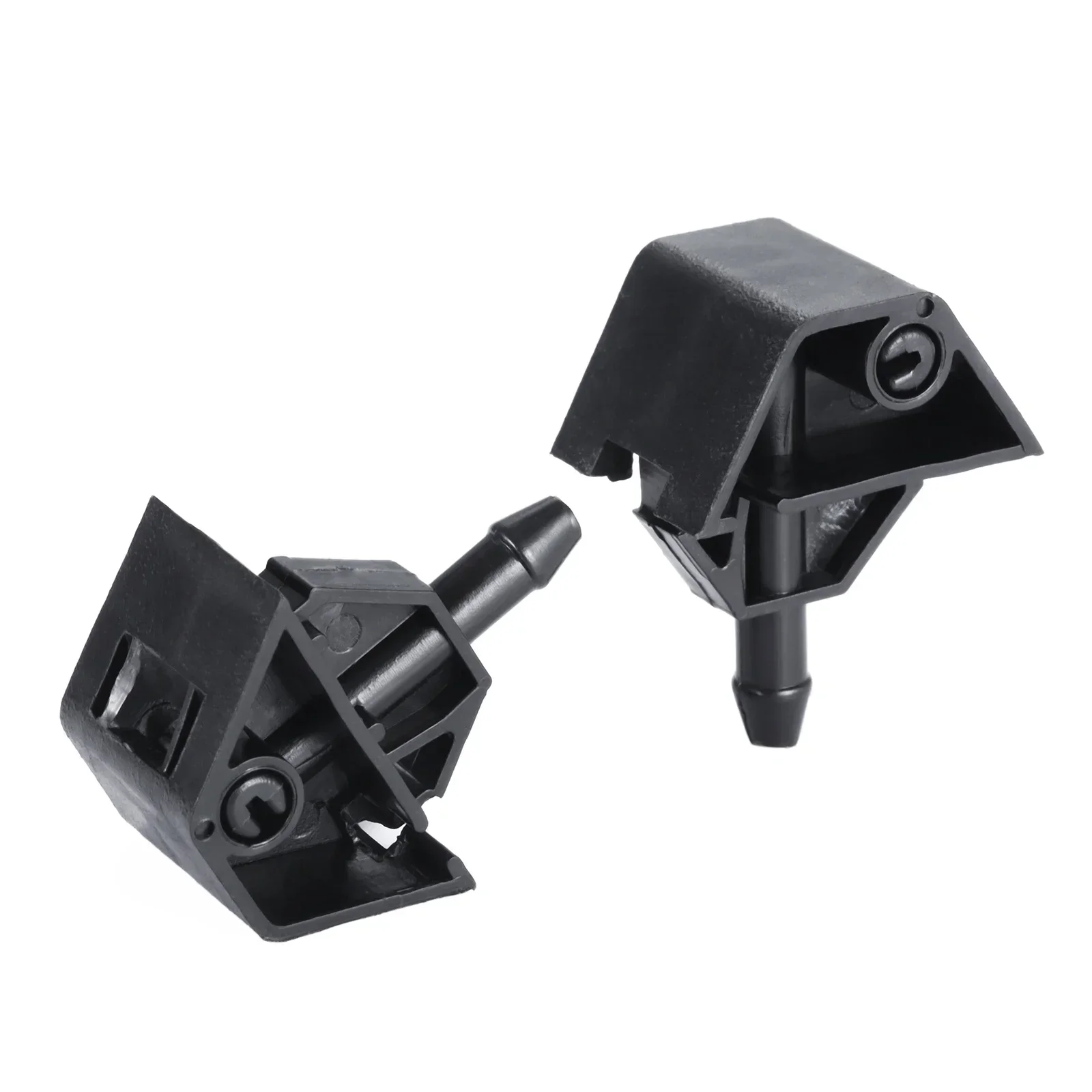 2Pcs Car Front Windshield Washer Wiper Jet Water Nozzles 28932JD000 for Nissan Qashqai/Qashqai +2 J10 Dualis/Dualis +2 2007-2013