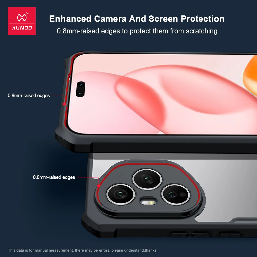 Xundd For Honor 400 Pro Case For Honor 400 Transparent Phone Cover Shockproof Bumper Protective Shell Cases Luxury Casing,Honor