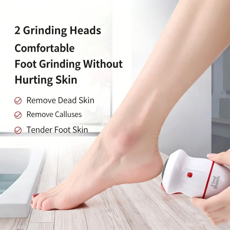 

Electric Foot Grinder Pedicure Tool Dead Skin Callus Remover Foot File Scrubber Charge Foot Care Exfoliator Pedicure Machine