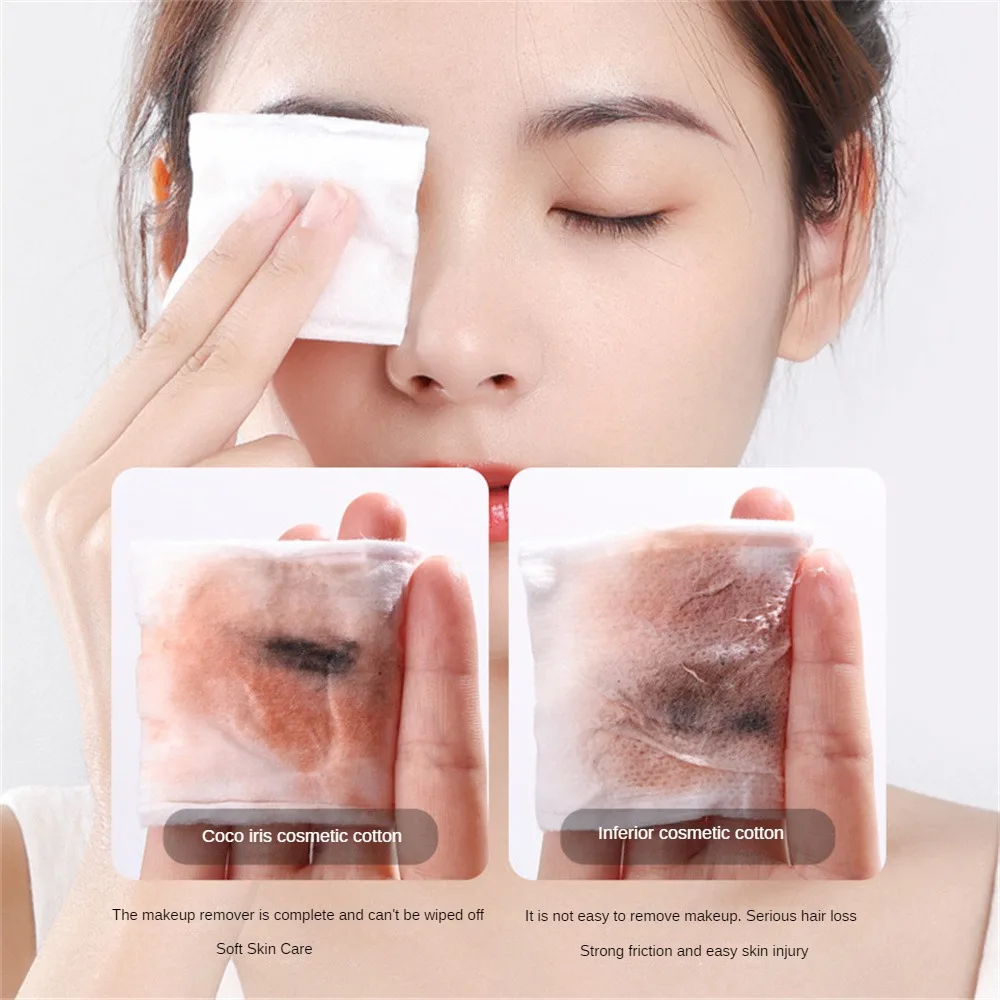 Cleansing Towel And Hygienic Cotton Plush Paper Pad Makeup Remover Tool Makeup Cotton Pad Waterproof Makeup Remover Cotton