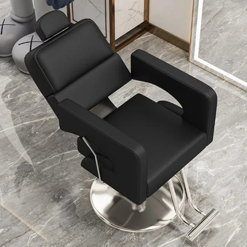 

Retro Hairdressing Barber Comfortable Chairs Salon Equipment Barbershop Styling Chair Taburete De Peluqueria Salon Furniture