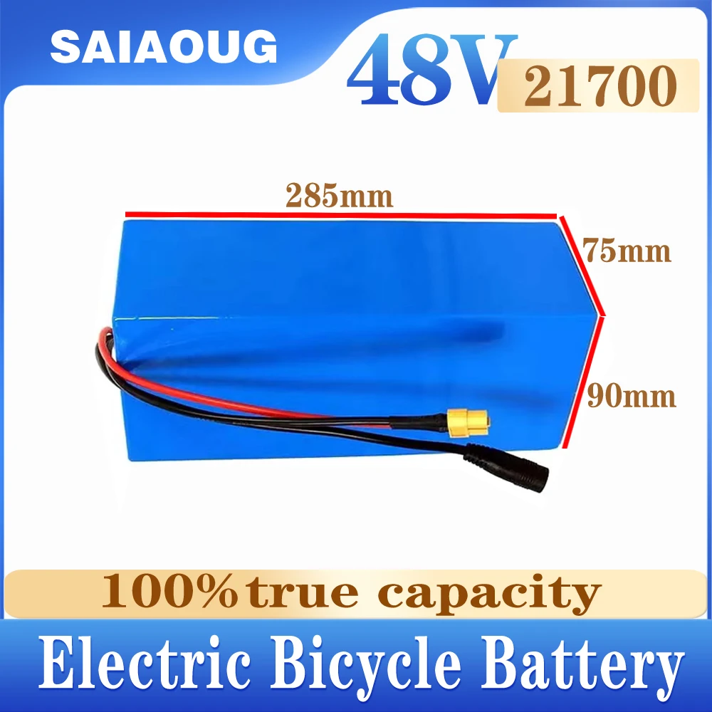 

48v 40ah Ebike Electric Bike Motorcycle Accu Akku 20 25 30 35 50Ah 300w-3000w with BMS Charger 21700 13s4p Lithium Battery Pack