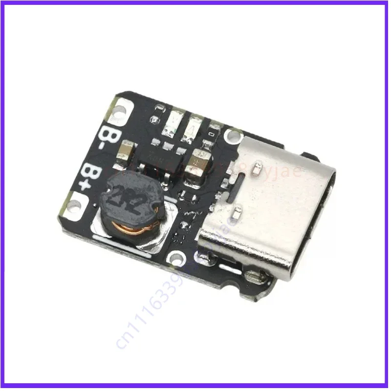 100pcs Type-c 5v charging and discharging integrated module 3.7v 4.2v18650 lithium battery charging boost power board