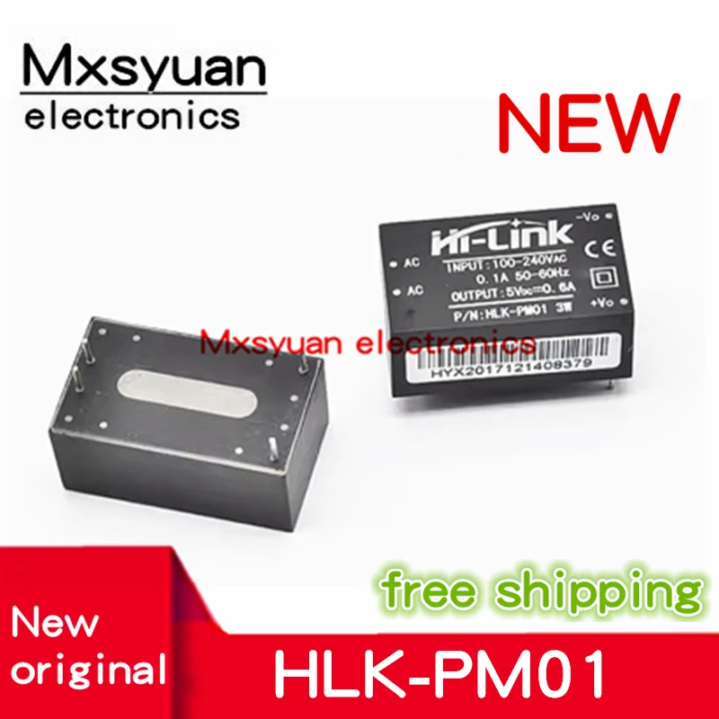 2 шт. ~ 10 шт./лот HLK-PM01 3 Вт модуль DIP4 100% новый оригинальный запас