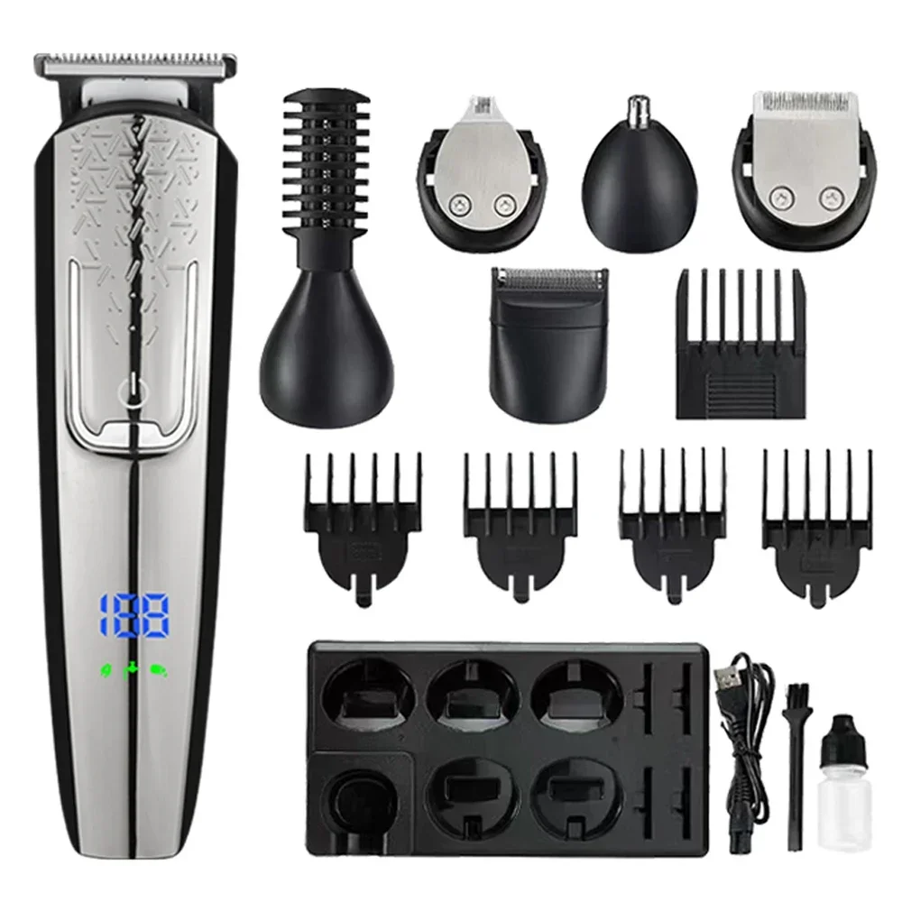 

Electric Shaver Man Rechargeable Razor Shaving Knife Whisker Knife Home Portable Floating Three Tip Water Wash Haircutter Sets