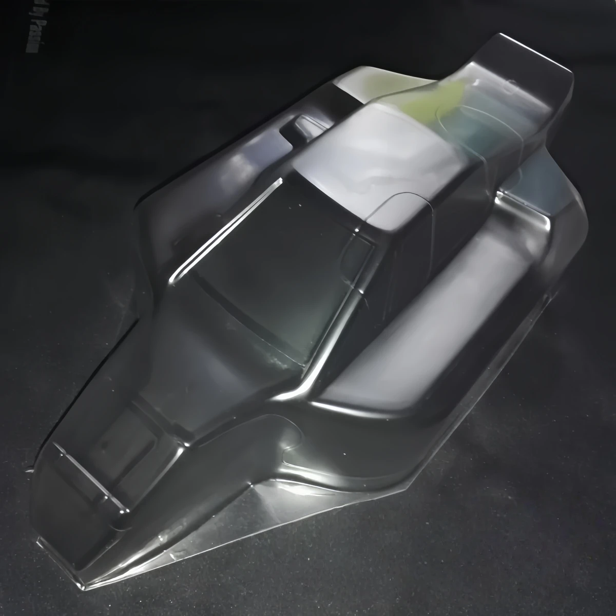 Carcasa Transparente Sin Pintar de Lexan con Alerón Trasero para HB Racing D817 Nitro Buggy E817 Eléctrico 1/8, Piezas de Mejora para Auto Todoterreno