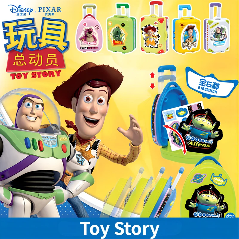 

Disney Capsule Toys Cartoon Anime Toy Story Woody Jessie Buzz Lightyear Alien Figrue Accessories Model Toy Desktop Ornaments