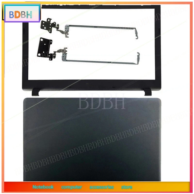 For  Acer Aspire ES1-523 ES1-533 ES1-572 LCD Back Cover Front Bezel Hinges
