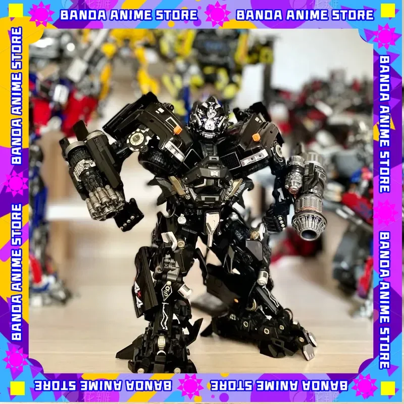 แอปเปิ้ล M06 MPM06 M-06 รุ่น WJ WEIJIANG เวอร์ชัน 2.0 ของเล่นแปลงร่างไอรอนไฮด์ รุ่นขยายใหญ่ ตัวโลหะ แอคชั่นฟิกเกอร์ สีดำ มีสินค้าในสต็อก