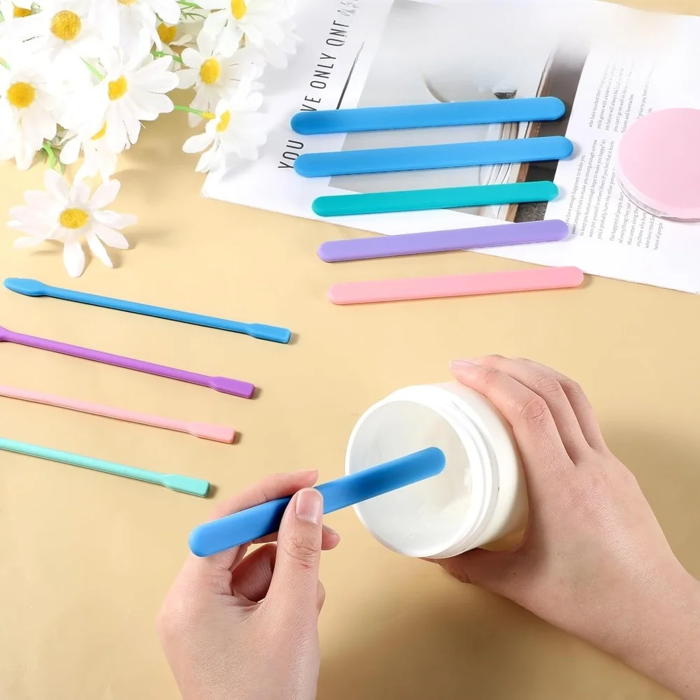 

10pcs Reusable Silicone Wax Stirring Tools For Epoxy Resin Candle Making For Home Kitchen, Dining & Bar Use Tools 2026 New