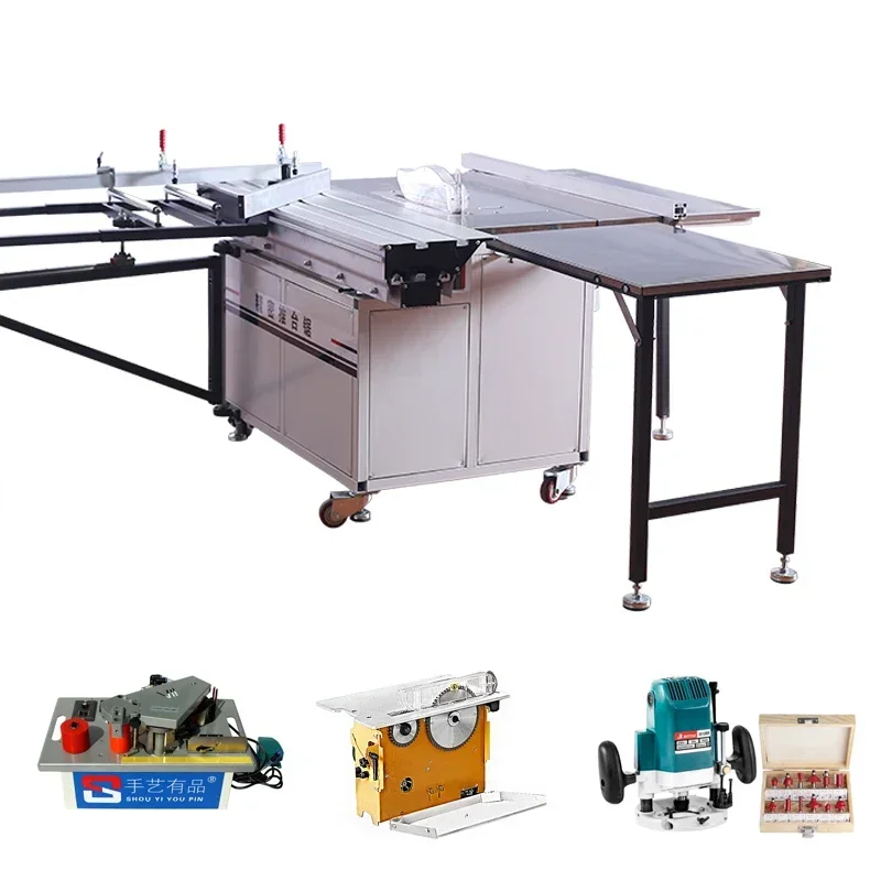 Dust-free Precision Woodworking Panel Saw Box-type Multifunctional Woodworking Set Panel Saw Frame Portable Workbench