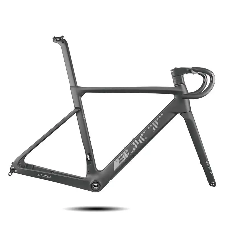 AliExpress BXT New Road-275 T1000 Carbon Fibre Road Frame Flat-Mounted Disc Brake Road frameset Fit Mechanical& Di2 both size XXXS-XL
