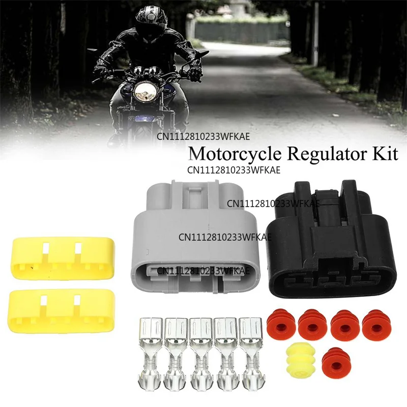 Voltage Regulator Rectifier Connector Kit for Honda TRX, BMW, Kawasaki, Yamaha Motorcycles, Universal