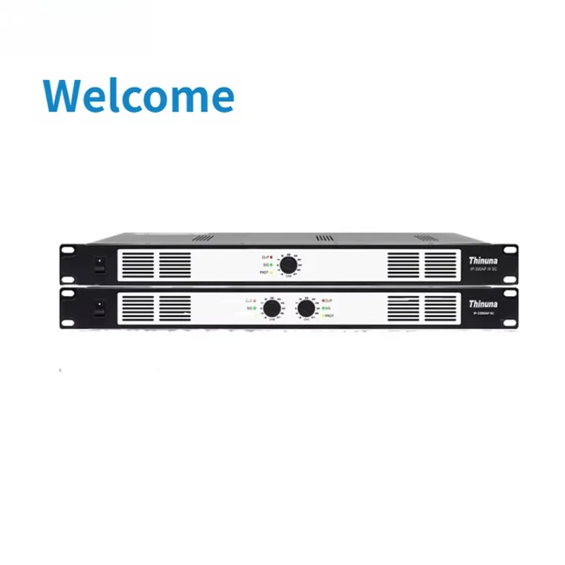 

2026 Thinuna IP-2450AP III SC Dual-channel Digital Internet Public Address IP School PA System 450W SIP Network Power Amplifier