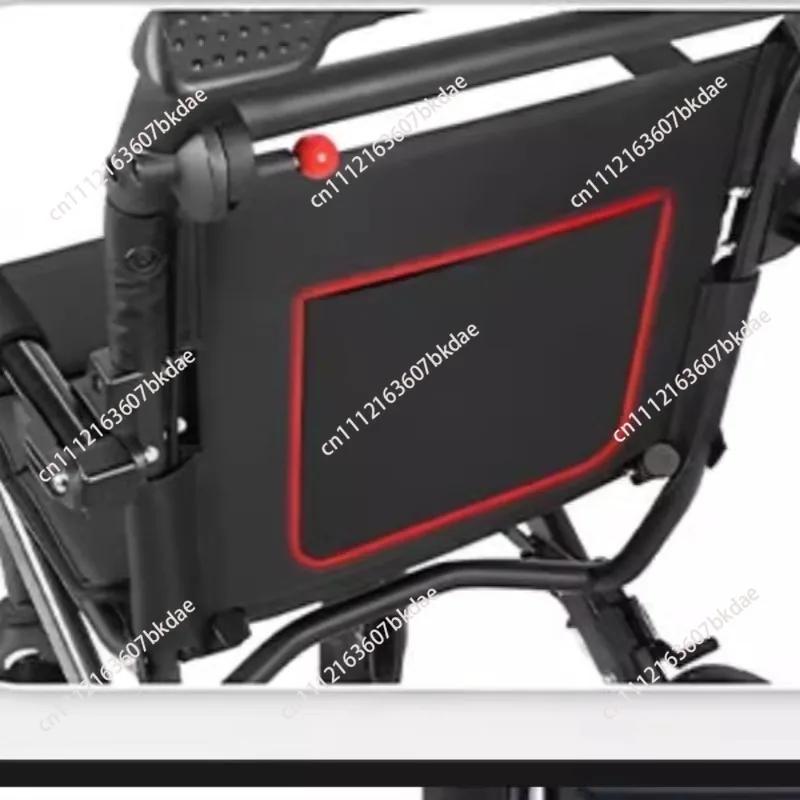 Ultra Wheelchair Travel Wheel Chair Reclining weight Portable Wheelchair with Headrest Airline Wheelchair