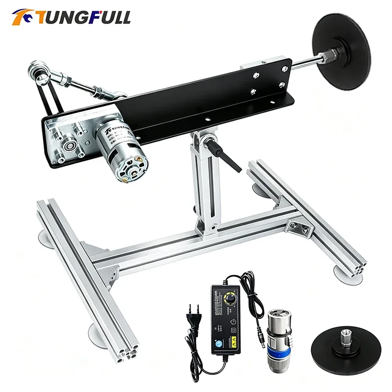 TUNGFULL Reciprocating Cycle Linear Actuator Stroke 3-15cm 6-20cm DC24V Reciprocating Telescopic Motor Speed