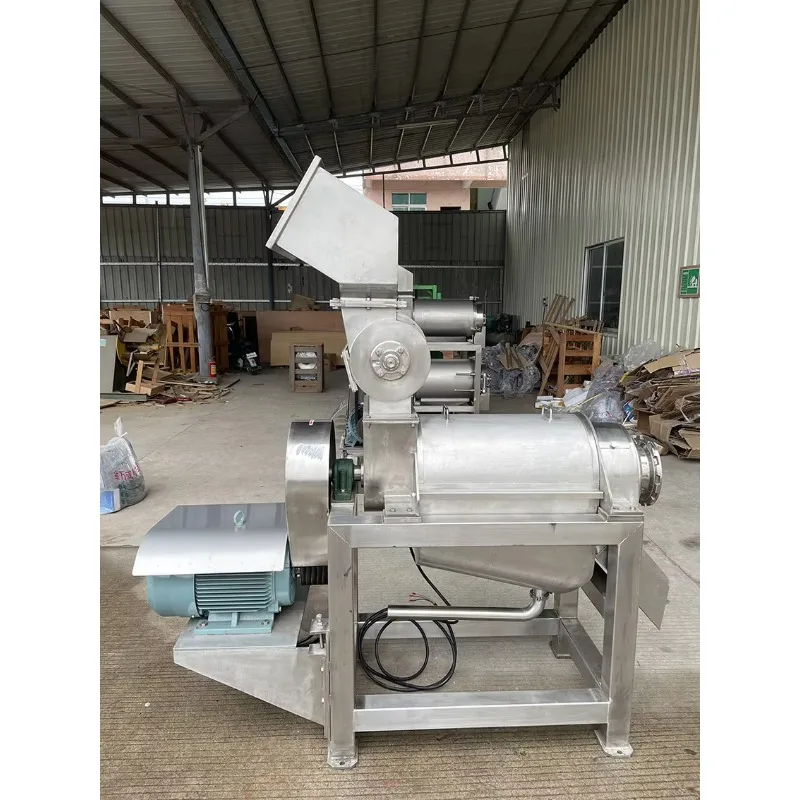 GOOPIKK Commercia 2.5T Large Scale Screw Shaft Crushing Juicing Machine Fruit Juice Screw Extractor Extracting Machine