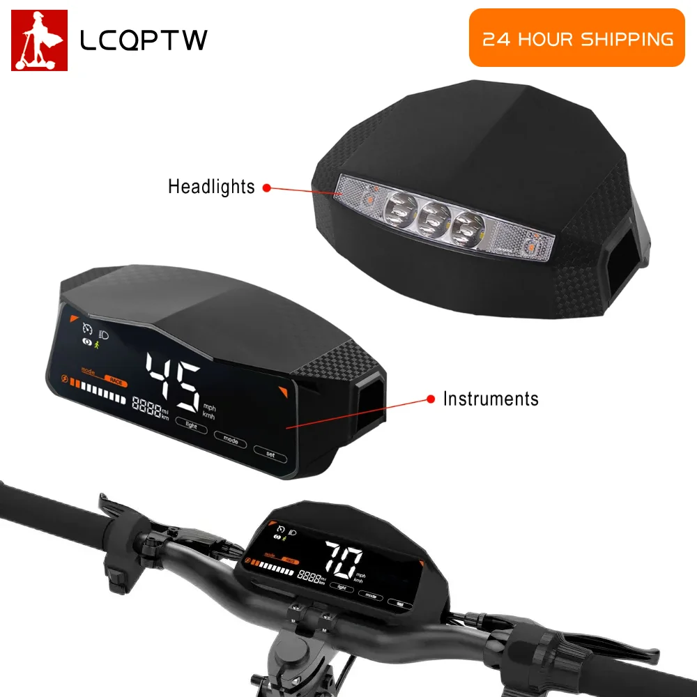 

Dashboard Digital Meter with Turn Signal Light Headlight for Kugoo KuKirin G4 Replacement Parts Electric Scooter Accessories