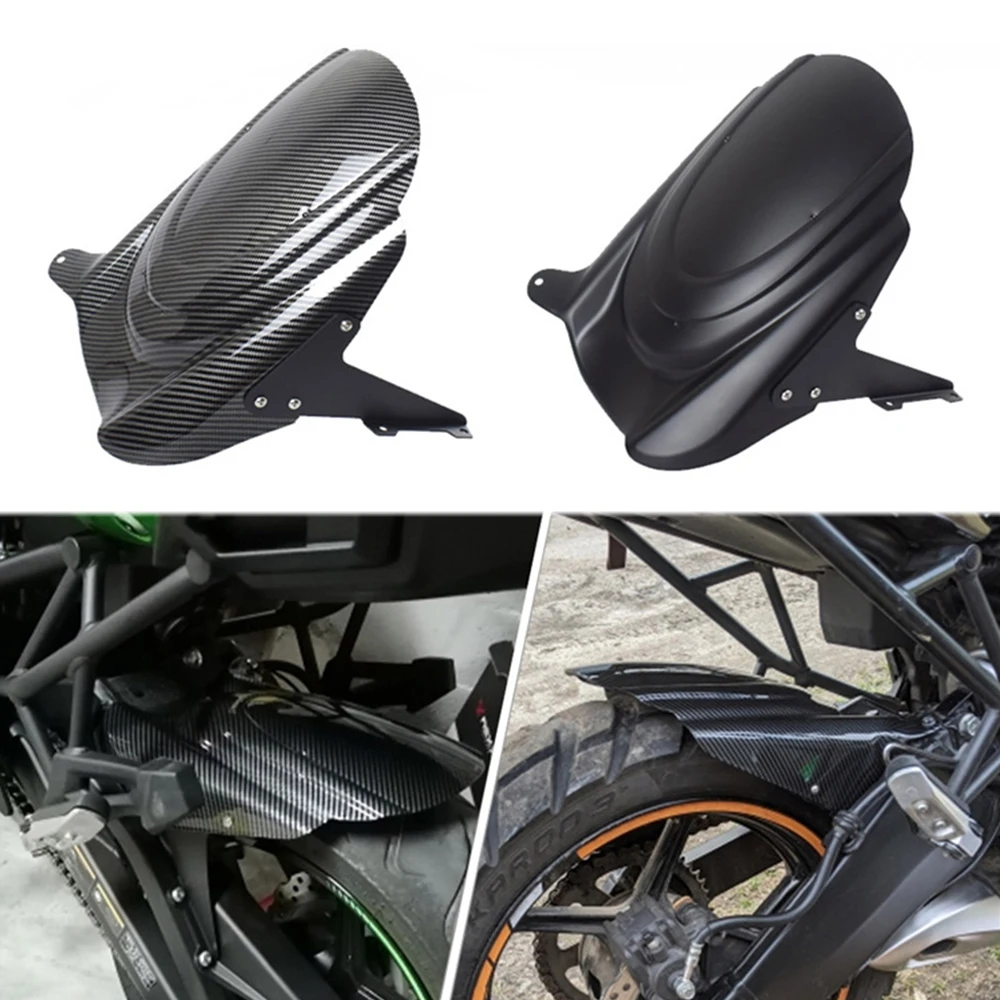 For Kawasaki KLE650 Versys 650 Versys650 2015-2021 Motorcycle Rear Wheel Tire Extension Hugger Mudguard Water Fender Protector