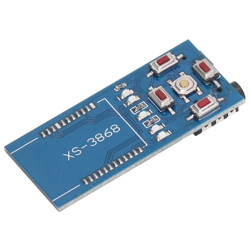 Módulo Estéreo Bluetooth XS3868 OVC3860 Chip Maestro Audio Estéreo Módulo de Audio Estéreo Bluetooth Azul 49*22mm