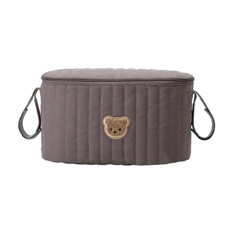 

Practical Baby Strollers Hanging Storage Bag Organiser with Ample Compartment