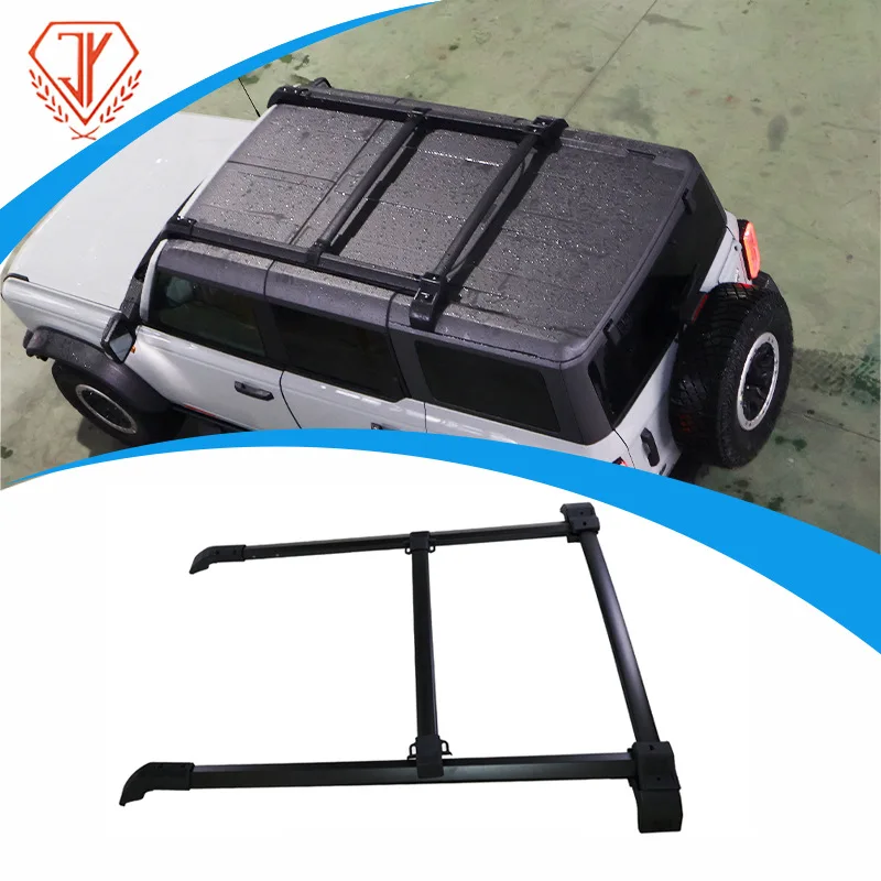 

Manufacturer supplies luggage rack aluminum alloy crossbar roof rack suitable for Ford Liema modification kit