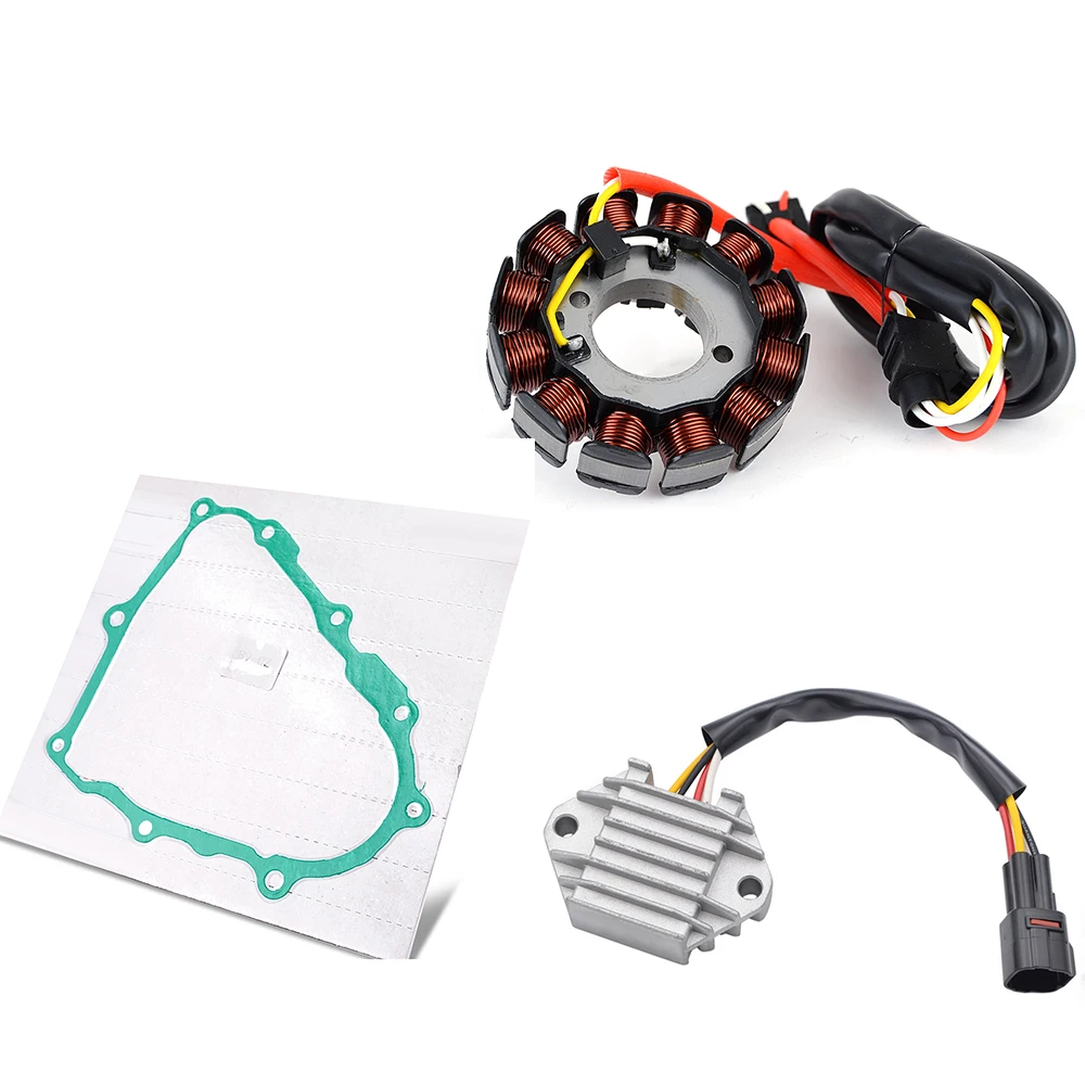 

Rectifier Regulator Stator Coil Gasket Kit for Yamaha YFZ450 YFZ 450 YFZ450R 2004-2008 YFZ450R YFZ450X Limited Special Edition 2