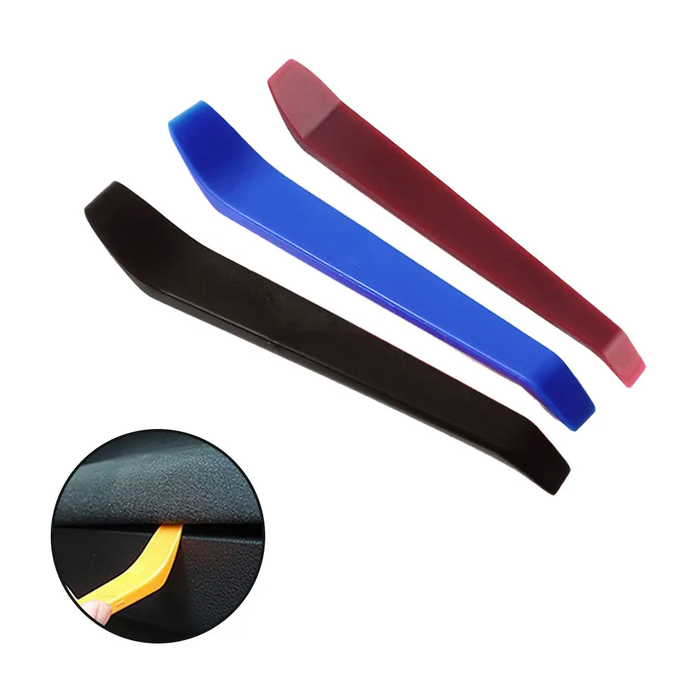 Plastic Car Door Trim Panel Installer Tool Car Door Clip Panel Crowbar Removal DVD Stereo Refit Panel Dashboard Disassembly Tool - Image 5