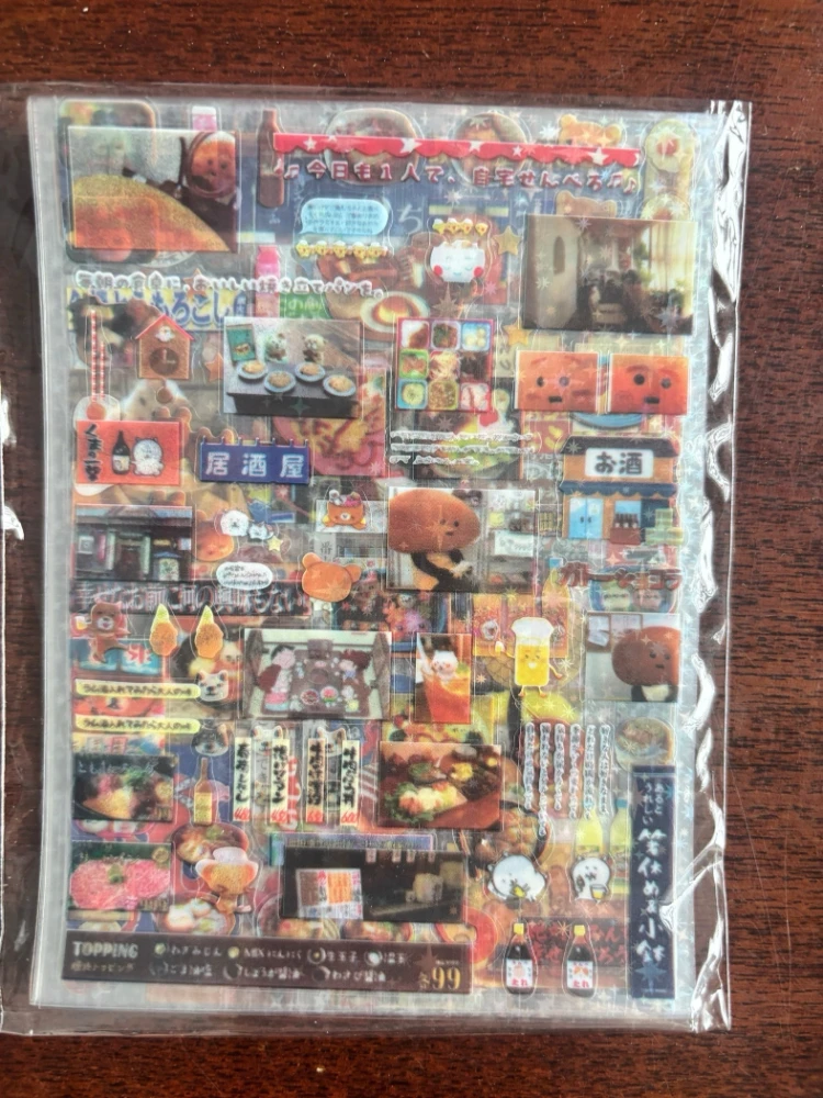 10 قطعة ملصقات ليزر يابانية كلاسيكية يمكنك صنعها بنفسك مذكرات يومية مادة تزيين ملصق جمالي لقرطاسية الكمبيوتر المحمول