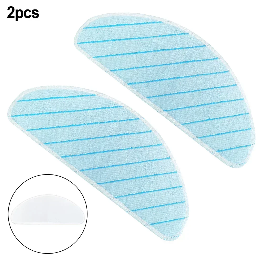 Салфетки для швабры из микрофибры (2 шт. в упаковке) для пылесоса Yeedi Vac 2 Pro, запасные части, аксессуары для замены