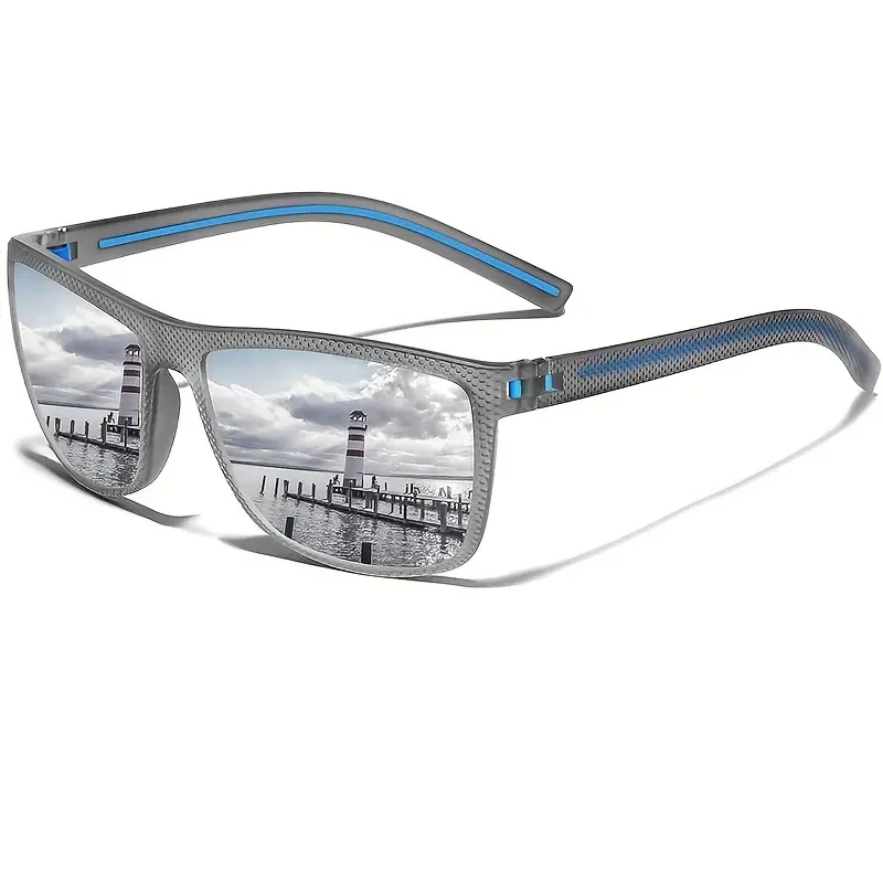 Square Outdoor Sport Sunglasses for Men and Women Lightweight Frame Sun Glasses with UV Protection Eyewear UV400 Gafas De Sol view 6