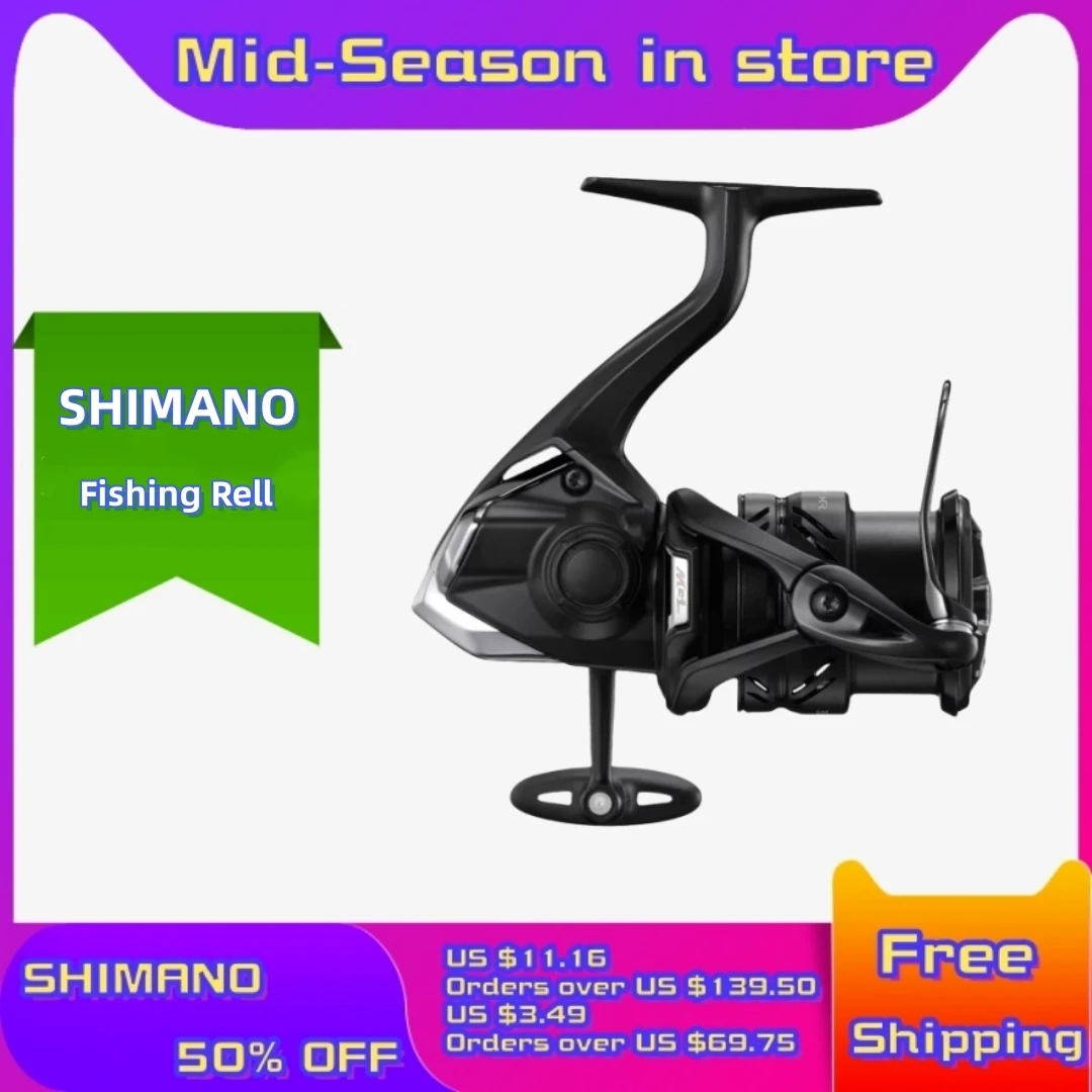 

23 New Shimano Original EXSENCE XR Spinning Reel Light Long Throw For Night Fishing Sea Fishing Sea Bass