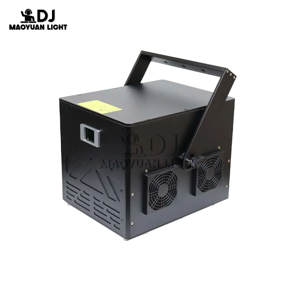 جديد 15 واط 40Kpps ILDA كامل اللون RGB الرسوم المتحركة شعاع المسح المرحلة جهاز عرض ضوئي بالليزر DJ ديسكو نادي حفل زفاف عيد الميلاد تأثير