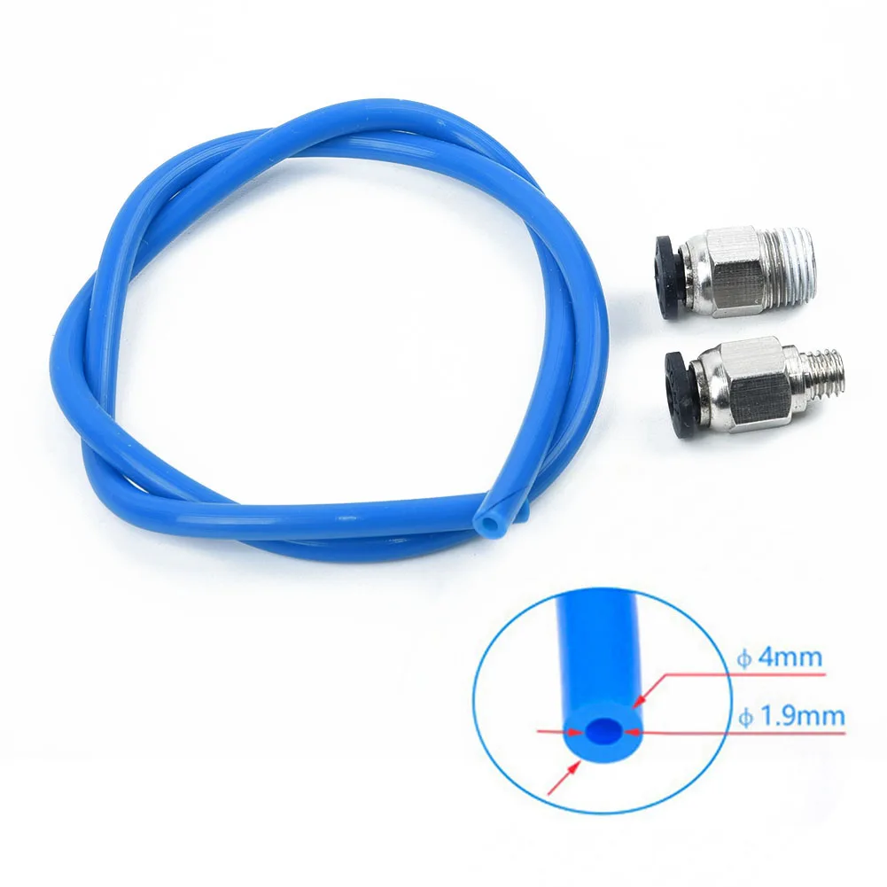 

Newest Stainless Steel For Ender 3 Upgraded PTFE 4mm Tube With PC4-M6 & PC4-M10 Pneumatic Connector For Ender 3 Printer Accessor