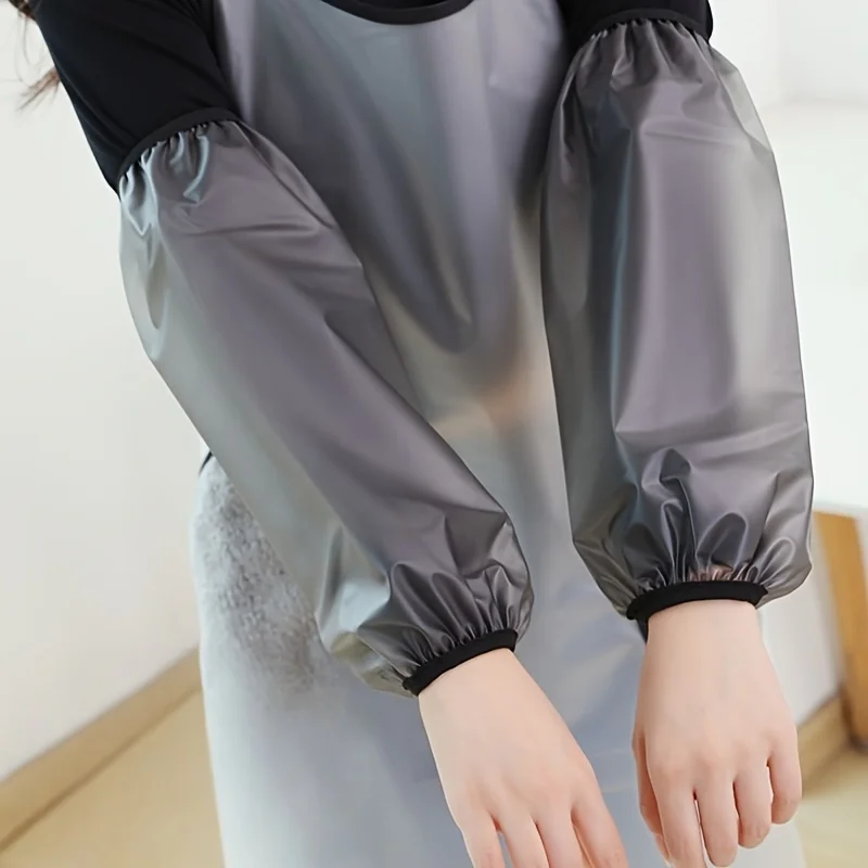 1 Pair of And Oil-Proof Sleeves Kitchen And Dining Room Long Unisex Sleeves