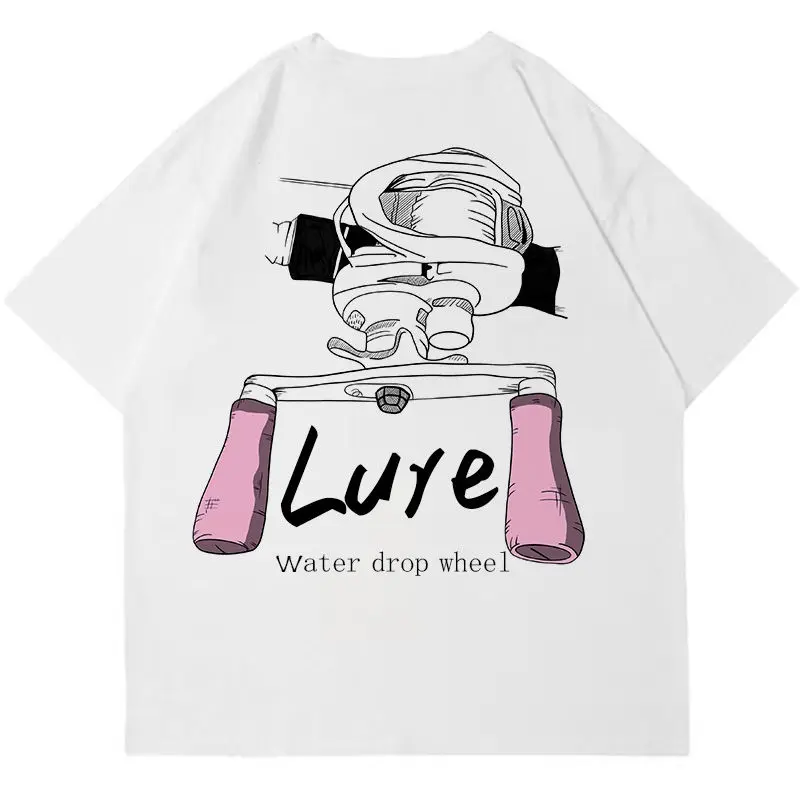 

Luya Theme Element T-shirt Men's Summer Casual Versatile Comfortable Loose Short-sleeved Cotton Crew Neck Top Men's Clothing